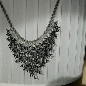 Princess's Frozen Winter Frost Beaded Neclace